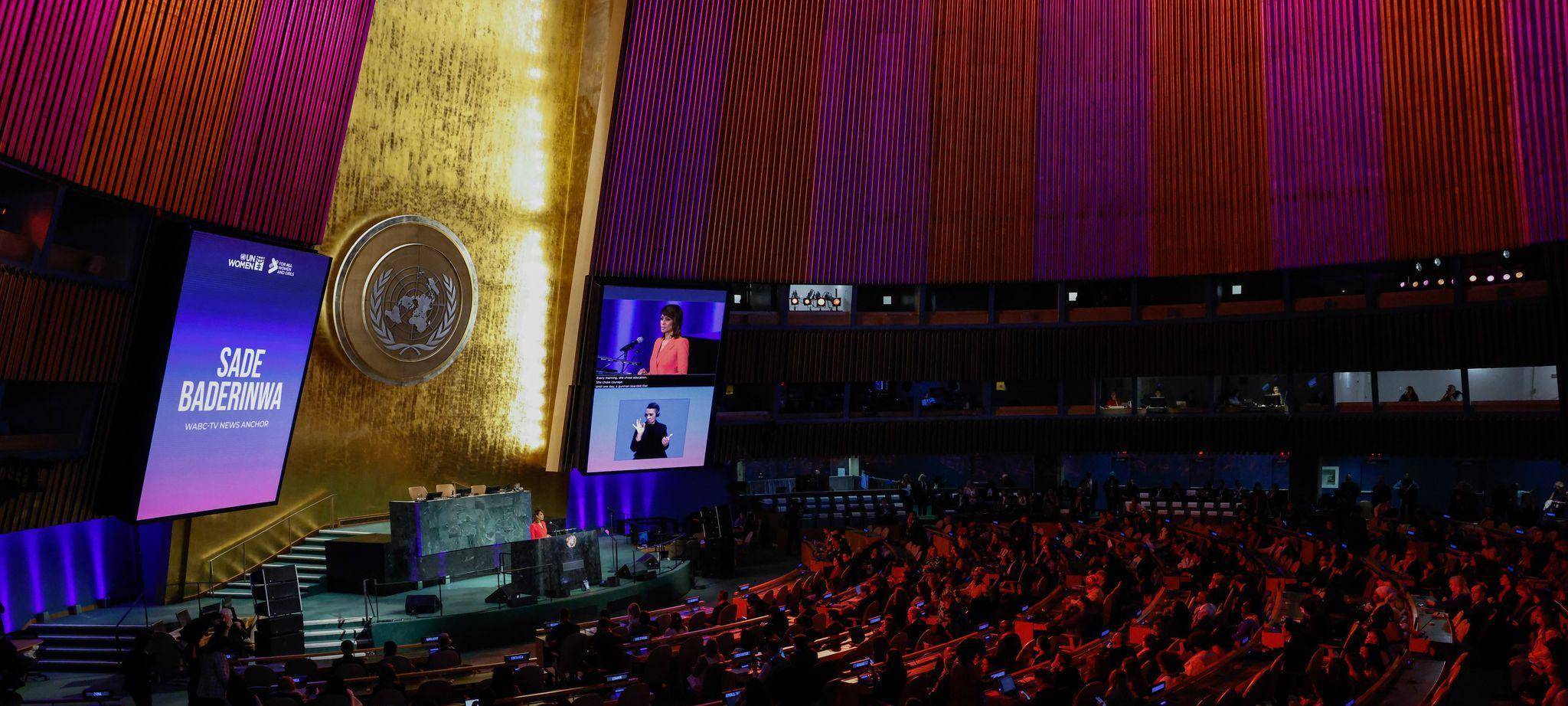 UN-Veranstaltung zum Weltfrauentag