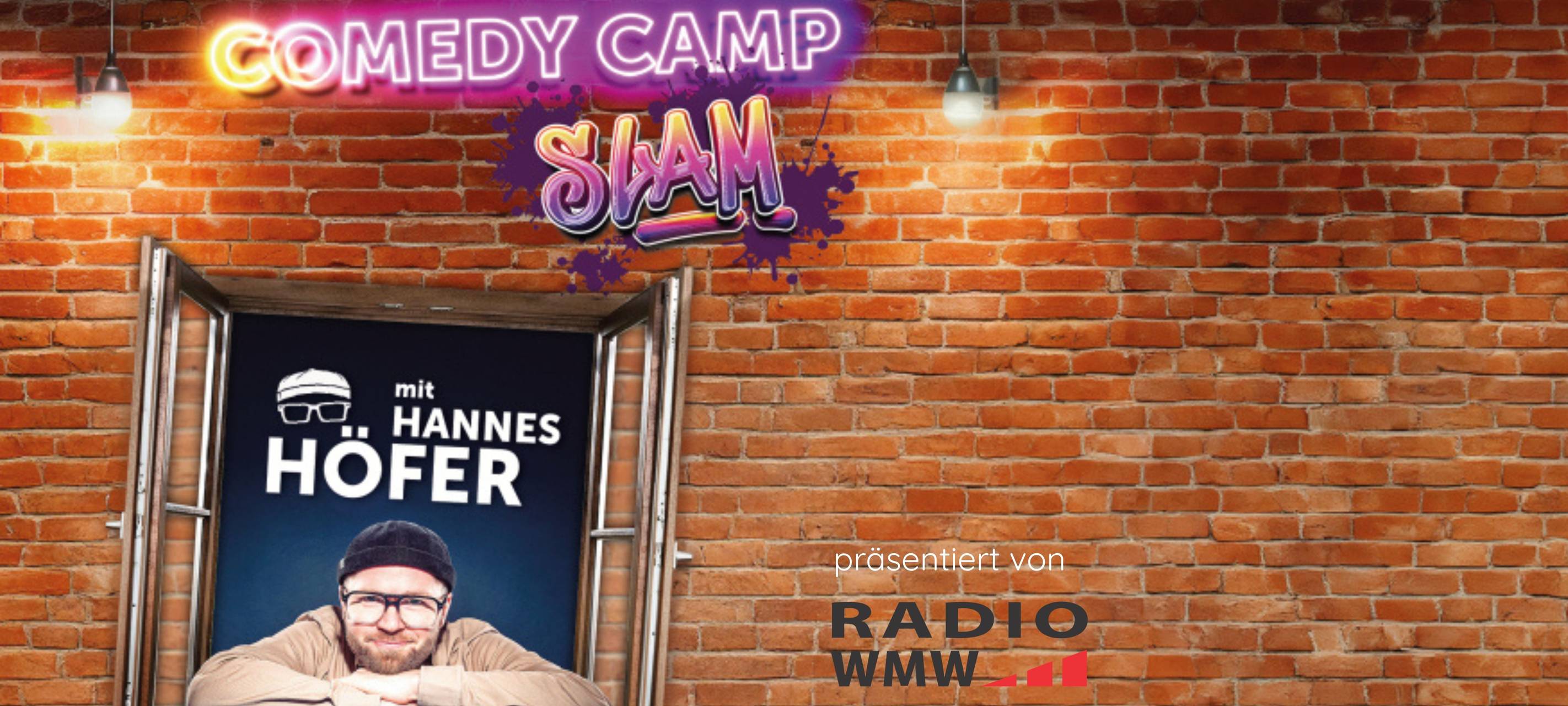 Comedy Camp Slam - Deine Chance auf die große Bühne
