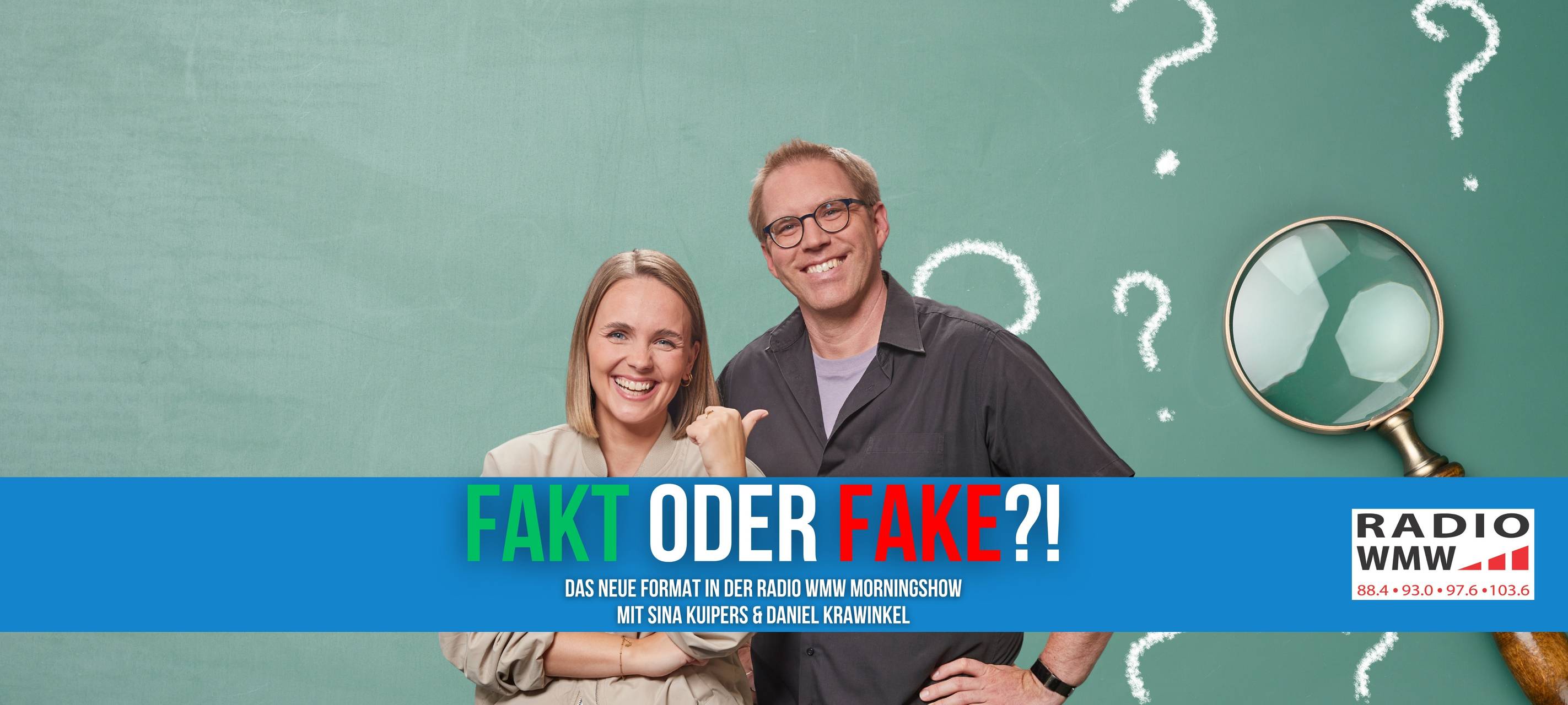 Fakt oder Fake?! - Die neue Rubrik in der RADIO WMW Morningshow