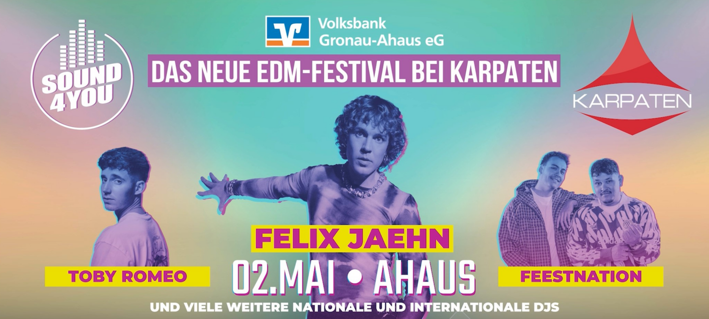 Felix Jaehn live in Ahaus - powered by RADIO WMW